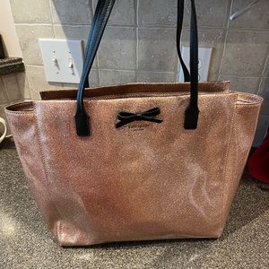 Kate spade pink glitter purse!!
